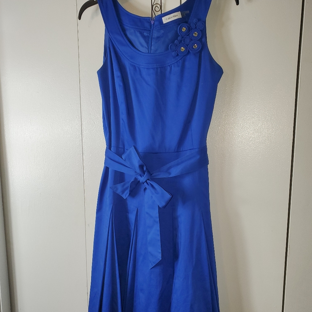 Calvin Klein Blue Dress